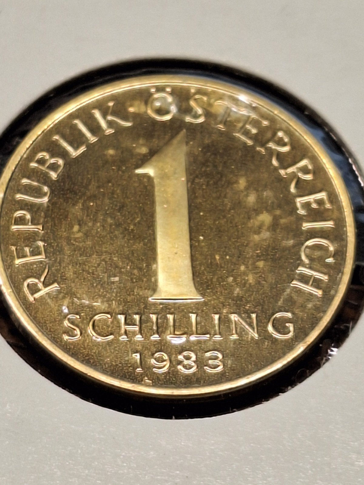 Oostenrijk schilling 1983 proof, Ophalen of Verzenden, Oostenrijk