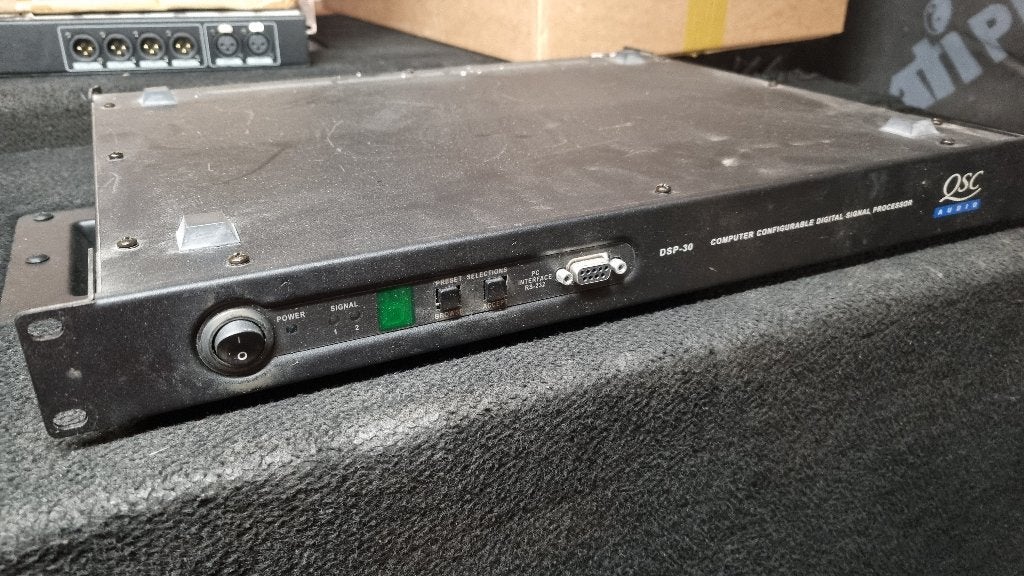 QSC DSP-30 Digital Signal Processor, Gebruikt, Overige typen, Minder dan 60 watt, Ophalen