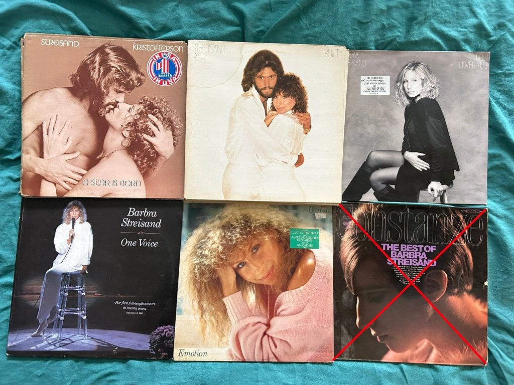 10 LP's Barbra Streisand (ook per stuk te koop), LP, Gebruikt, Pop, Ophalen of Verzenden