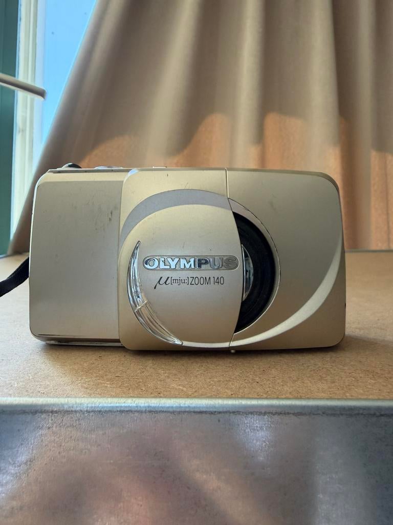 Olympus MJU ZOOM 140, Ophalen of Verzenden, Zo goed als nieuw