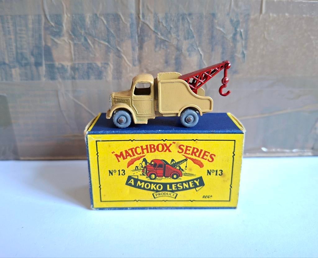 Matchbox 13 bedford wreck truck gpw !!, Ophalen of Verzenden, Zo goed als nieuw, Bus of Vrachtwagen