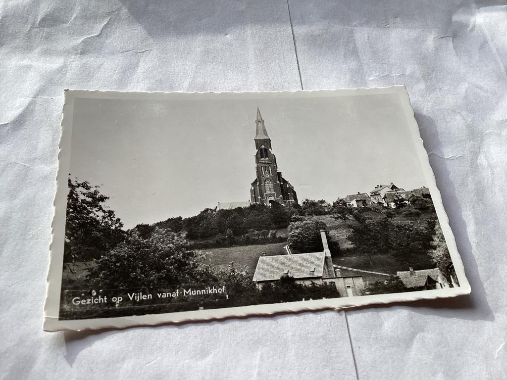 Oude Ansichtkaart Vijlen vanaf Munninkhof - Limburg, Ophalen of Verzenden, Voor 1920, Ongelopen, Limburg