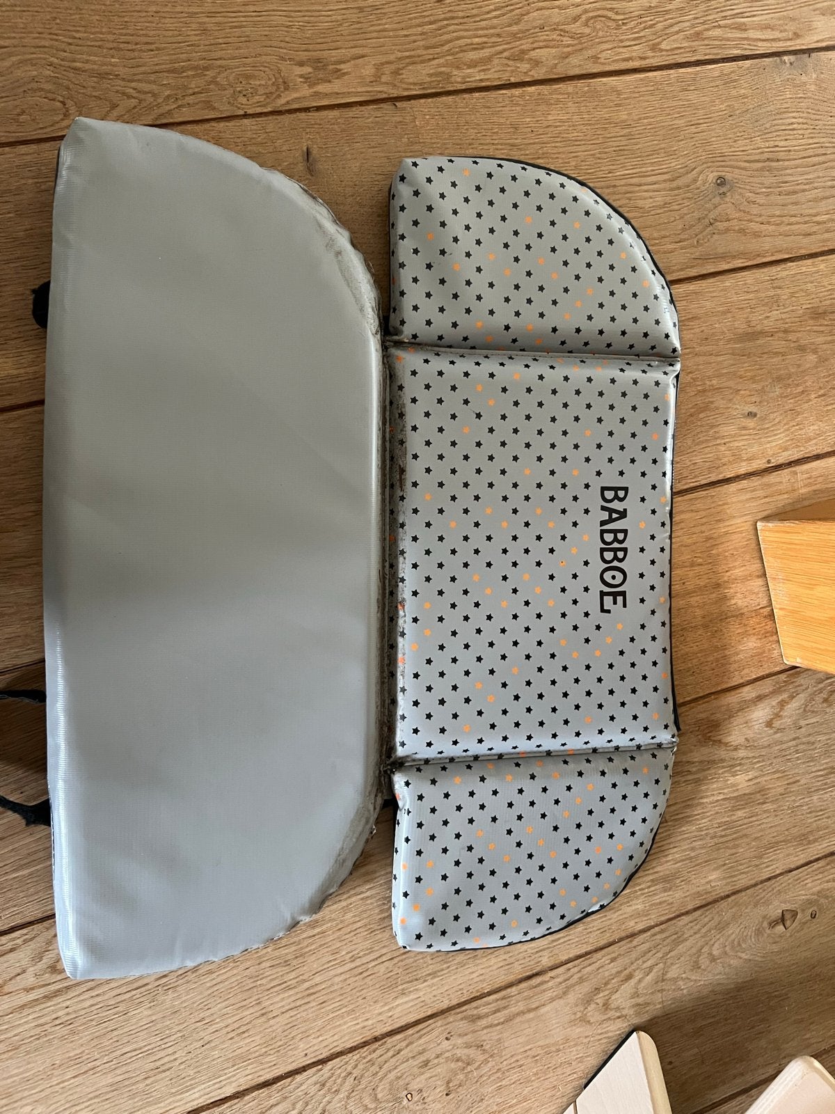 Babboe bakfiets zitkussen met sterrenpatroon, Ophalen, Gebruikt