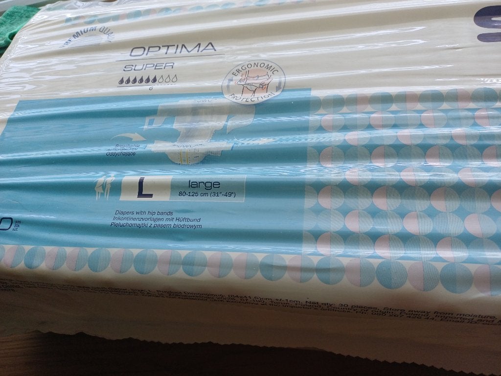 Seni Optima Super Incontinentie mt L, Diversen, Verpleegmiddelen, Ophalen of Verzenden, Nieuw