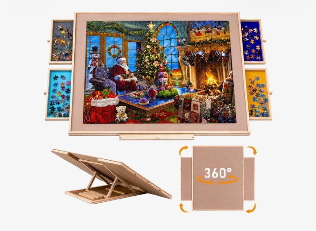 Puzzeltafel, Hobby en Vrije tijd, Denksport en Puzzels, Ophalen, 500 t/m 1500 stukjes