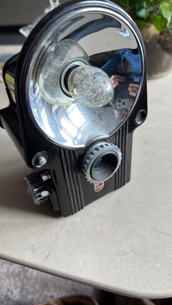 Oude analoge camera met flitser Philips, Ophalen of Verzenden, Zo goed als nieuw, Compact, Overige Merken