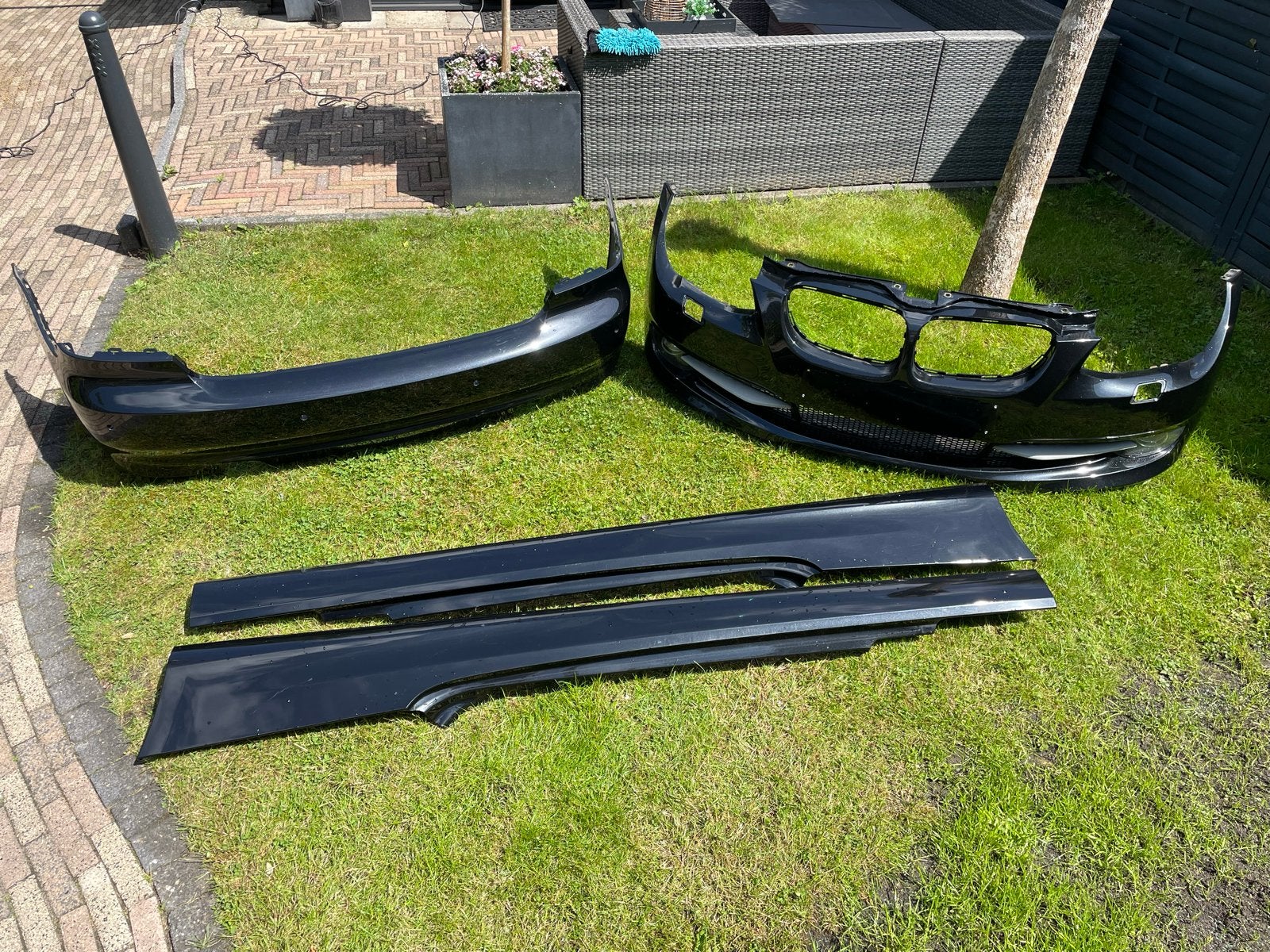 BMW E92/E93 Origineel Bumper Set LCI, Ophalen, Gebruikt, Voor, Bumper