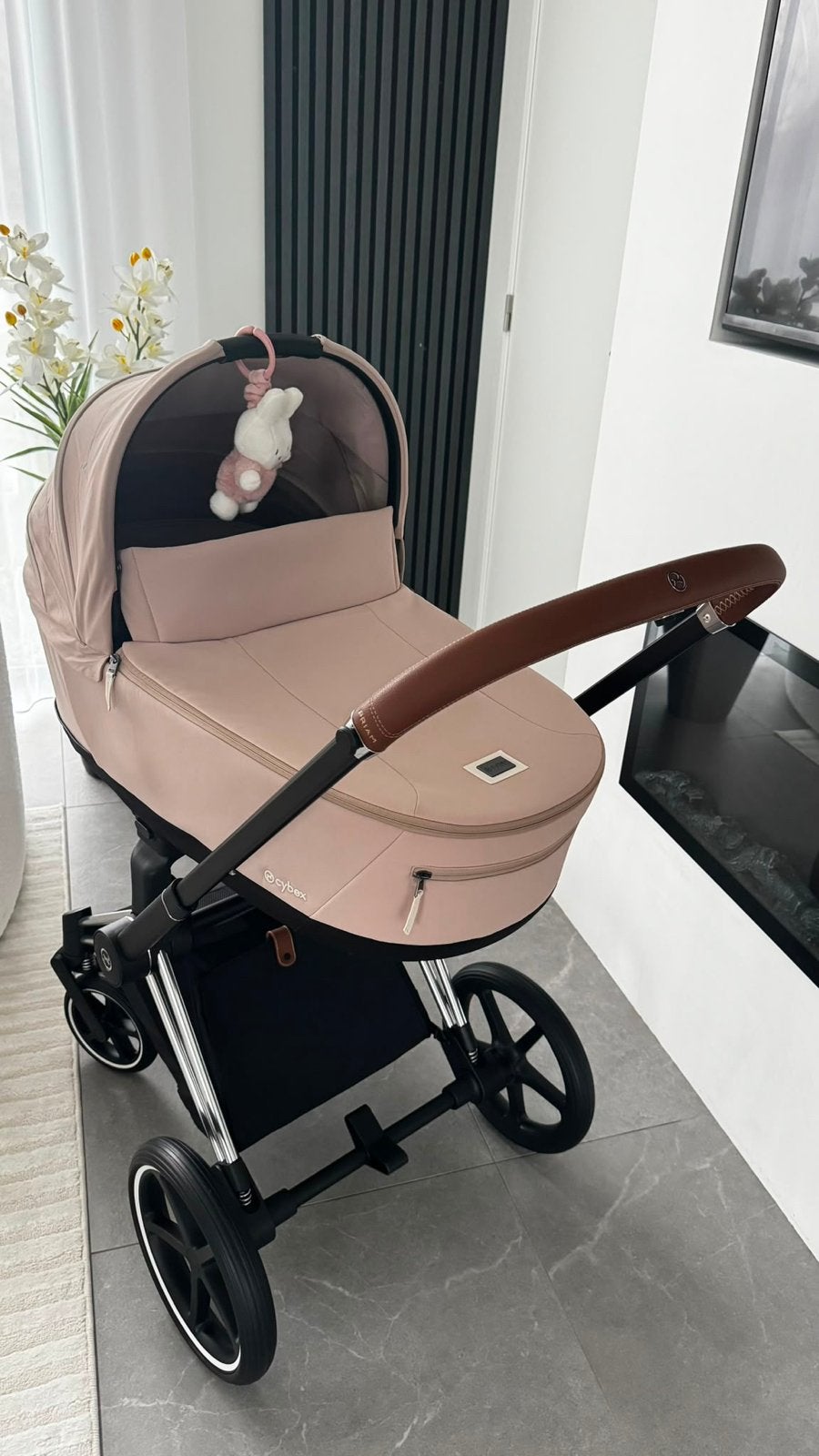 Cybex Priam Platinum kinderwagen - Zo goed als nieuw, Kinderen en Baby's, Kinderwagens en Combinaties, Zo goed als nieuw, Met reiswieg