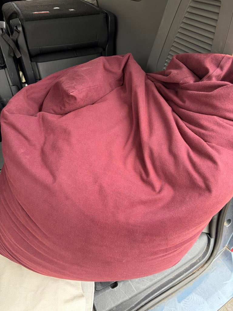 Comfortabele zitzak van Terapy, Elly, bordeauxrood, Huis en Inrichting, Zitzakken, Ophalen of Verzenden, Gebruikt, Overige kleuren