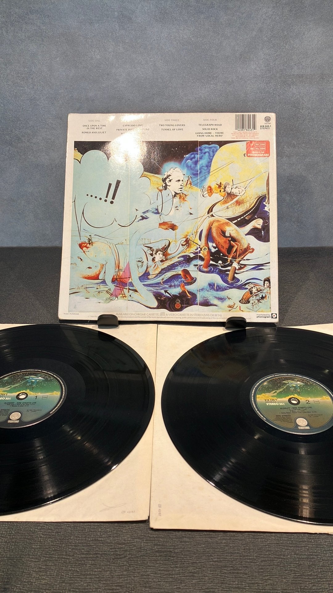 Dire Straits— Alchemy, Cd's en Dvd's, Vinyl | Rock, Originele persing, Ophalen of Verzenden, Zo goed als nieuw, 12 inch