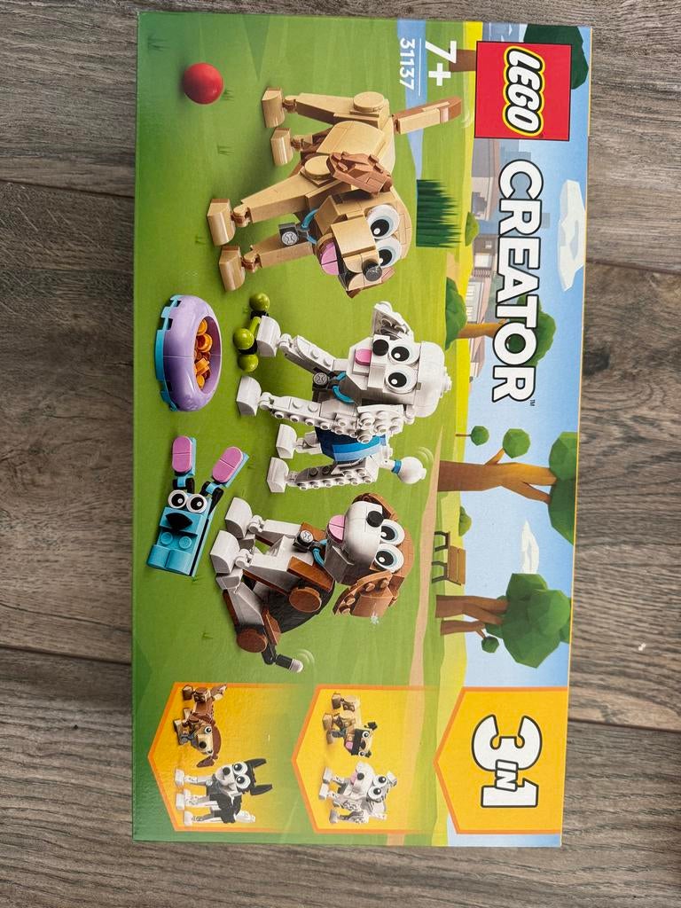 LEGO Creator 31137 Hondjes 3-in-1 - Nieuw en Ongeopend, Ophalen, Lego, Nieuw, Ongeopend/sealed