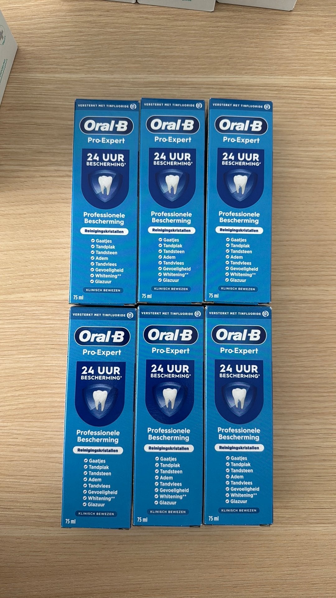 6x Oral-B Pro-Expert Tandpasta, Sieraden, Tassen en Uiterlijk, Uiterlijk | Mondverzorging, Ophalen of Verzenden, Nieuw, Tandpasta