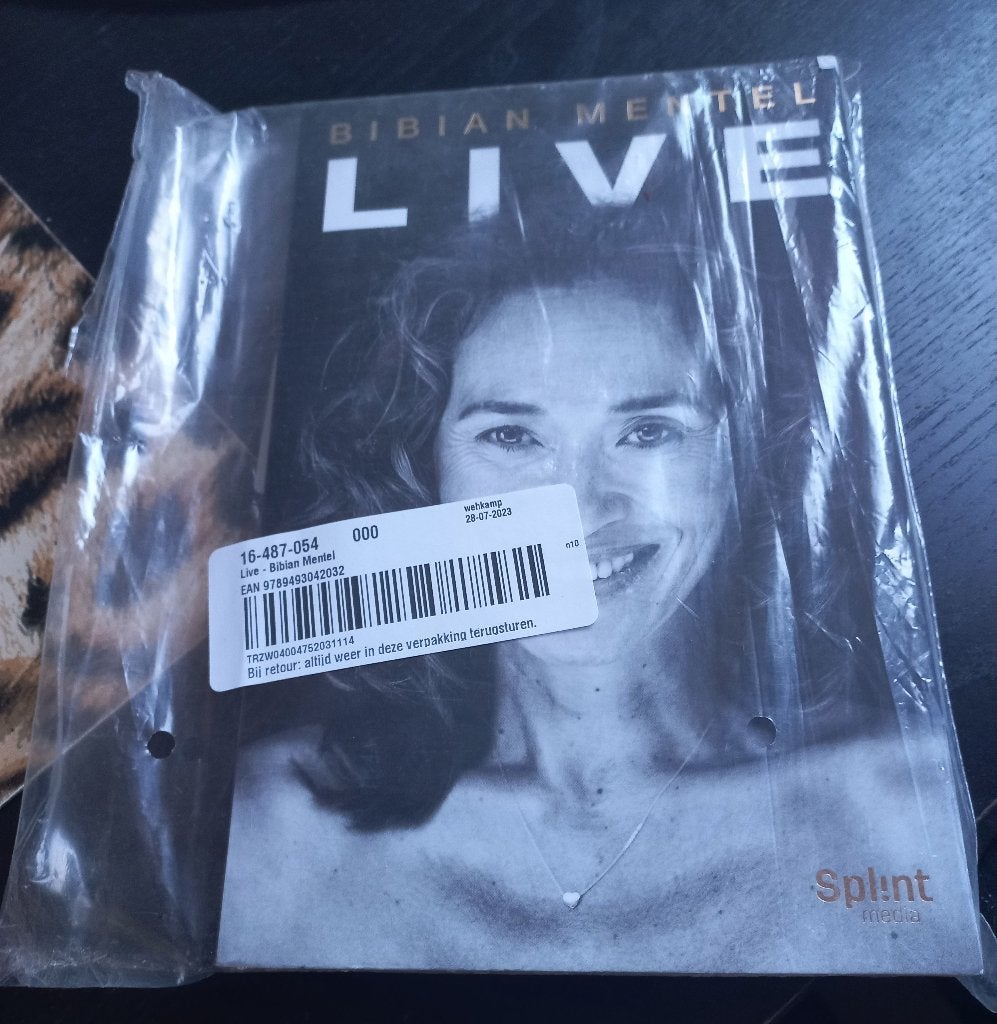 Bibian Mentel - Live (true story about cancer), brand new, Boeken, Ophalen of Verzenden, Nieuw, Overige