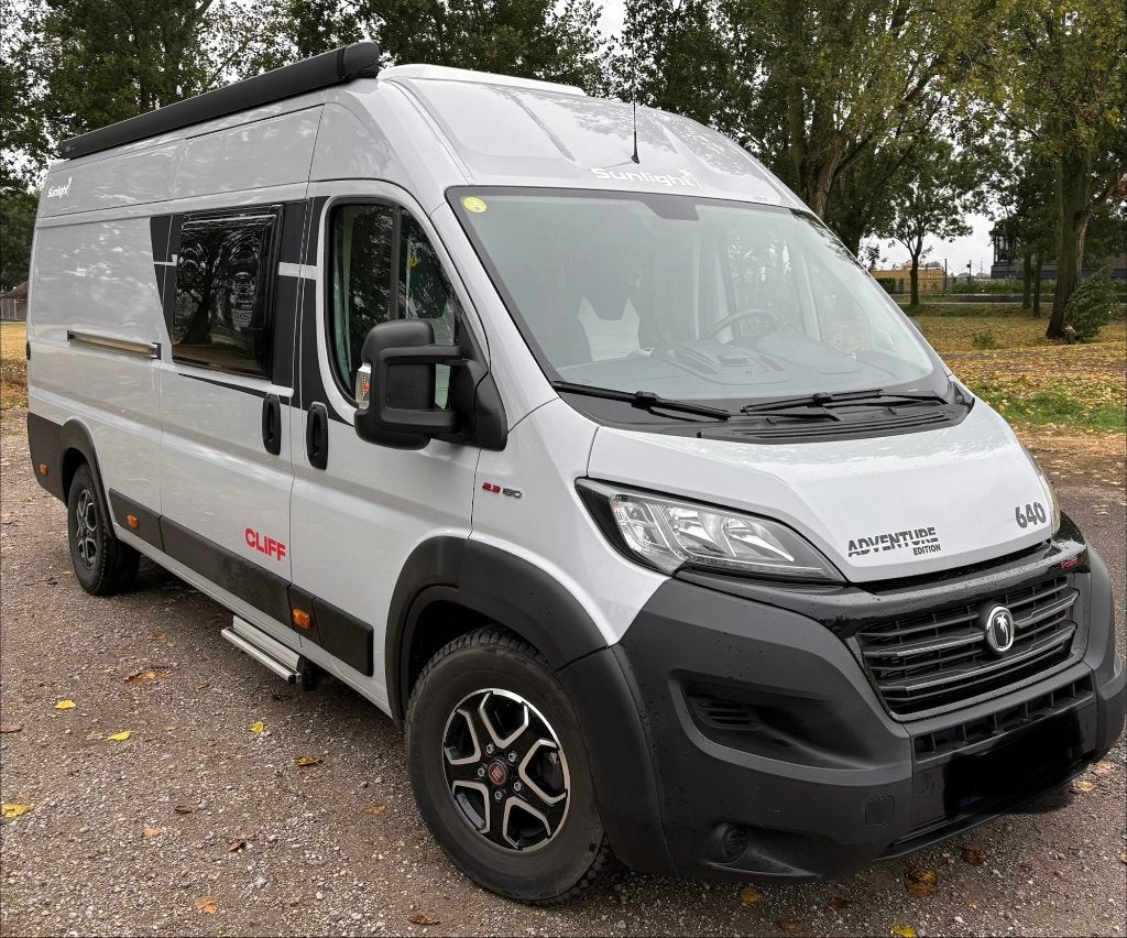 Sunlight Cliff 640 Adventure Edition 160 pk Automaat Solar, Automaat, Buscamper of Camperbus, Sunlight, Fiat