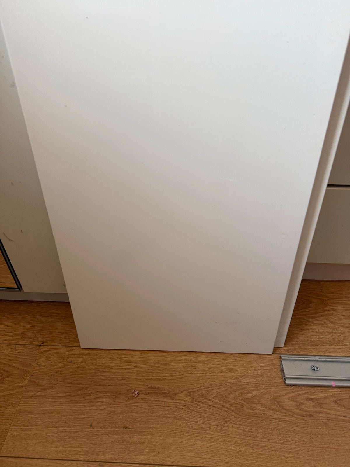 Keukendeur hoogglans wit, Ophalen, Minder dan 50 cm, Gebruikt, 25 tot 50 cm