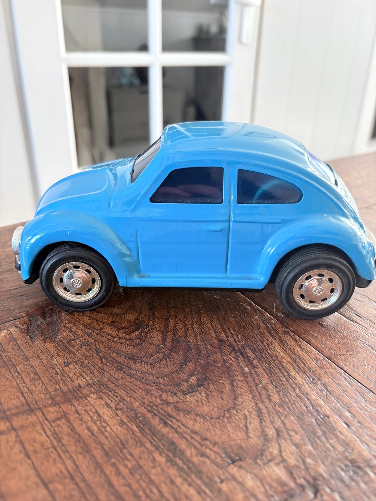 Vintage lichtblauwe Volkswagen Kever., Ophalen of Verzenden, Gebruikt, Auto