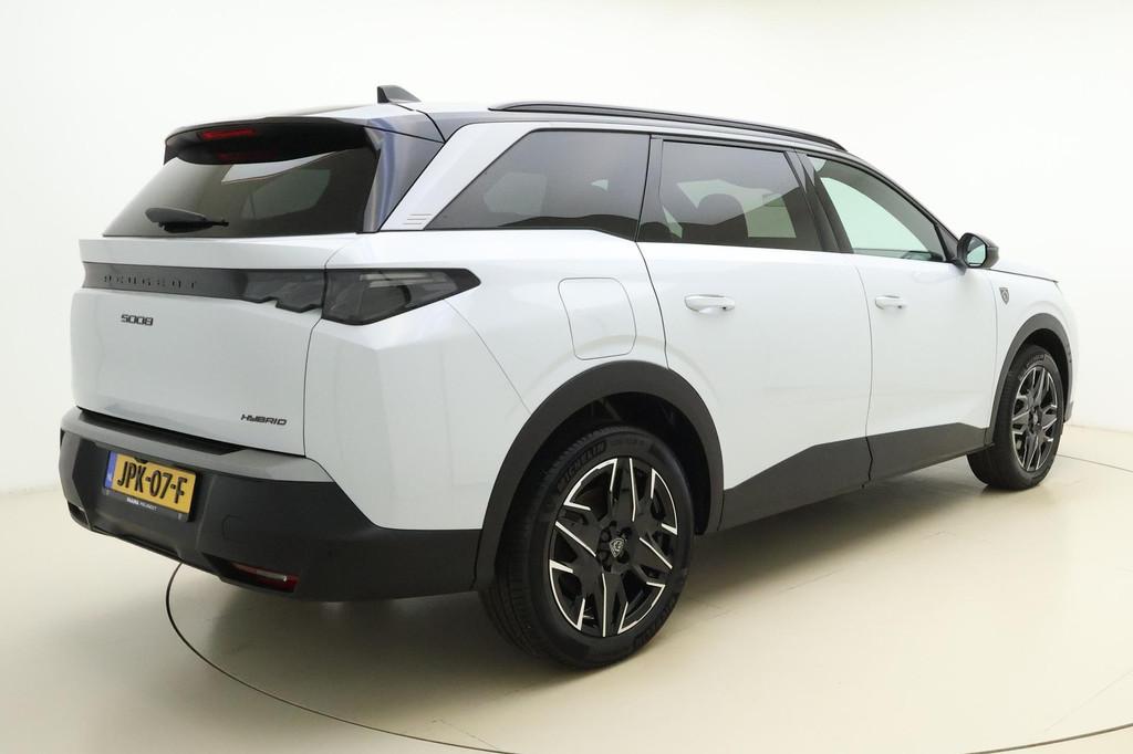 Peugeot 5008 1.2 Hybrid 145 GT | 7-Persoons | Adaptieve Crui, 145 pk, Gebruikt, 1199 cc, Wit