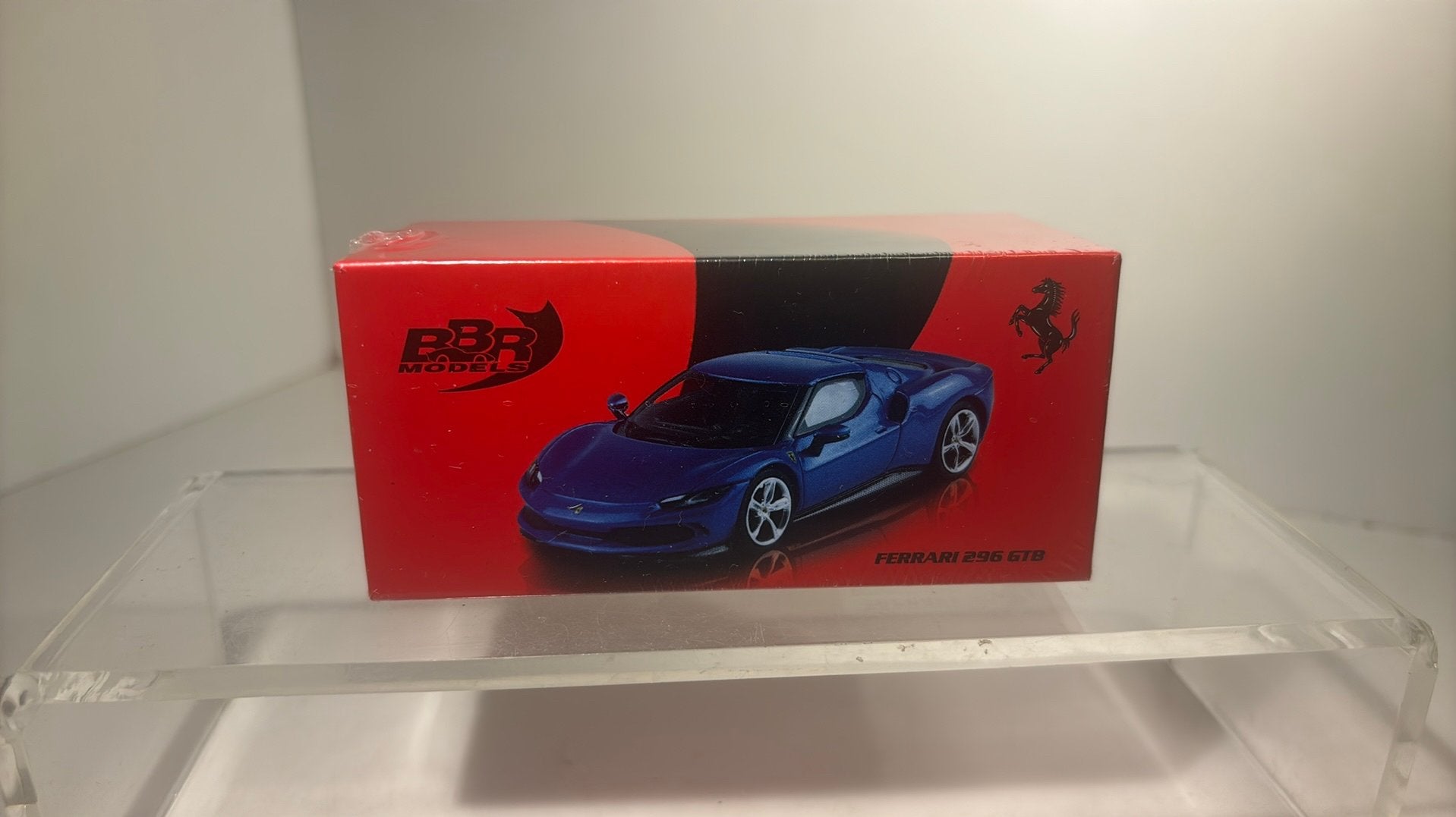 Ferrari 296 gtb bleu bbr 1.64, Auto, Ophalen of Verzenden, A, A