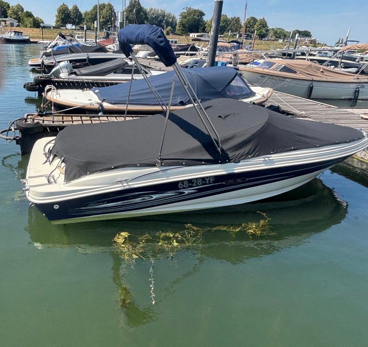 Sea Ray 180 Sport, Ophalen, Binnenboordmotor, 5 m, 120 tot 200 pk