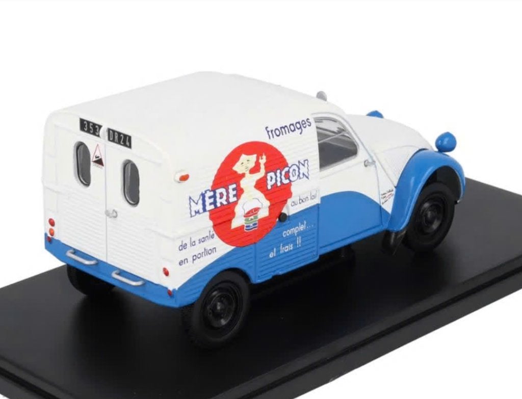 CITROEN 2CV Fourgonnette 1958 Mere Picon TEST serie 1/24, Verzenden, Nieuw, Auto, Overige merken