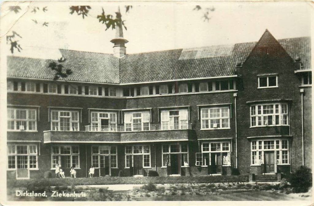 388-517-039 Dirksland Ziekenhuis, Verzamelen, Verzenden, Voor 1920, Zuid-Holland