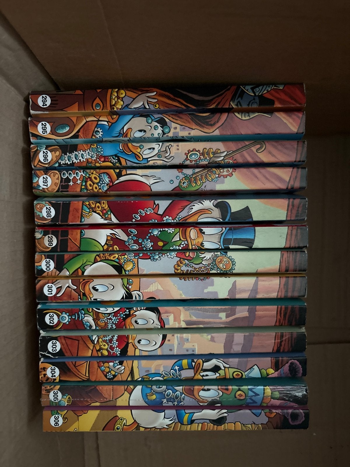 Donald Duck Pocketreeks 294-306 (13 stripboeken), Meerdere stripboeken, Ophalen of Verzenden, Zo goed als nieuw