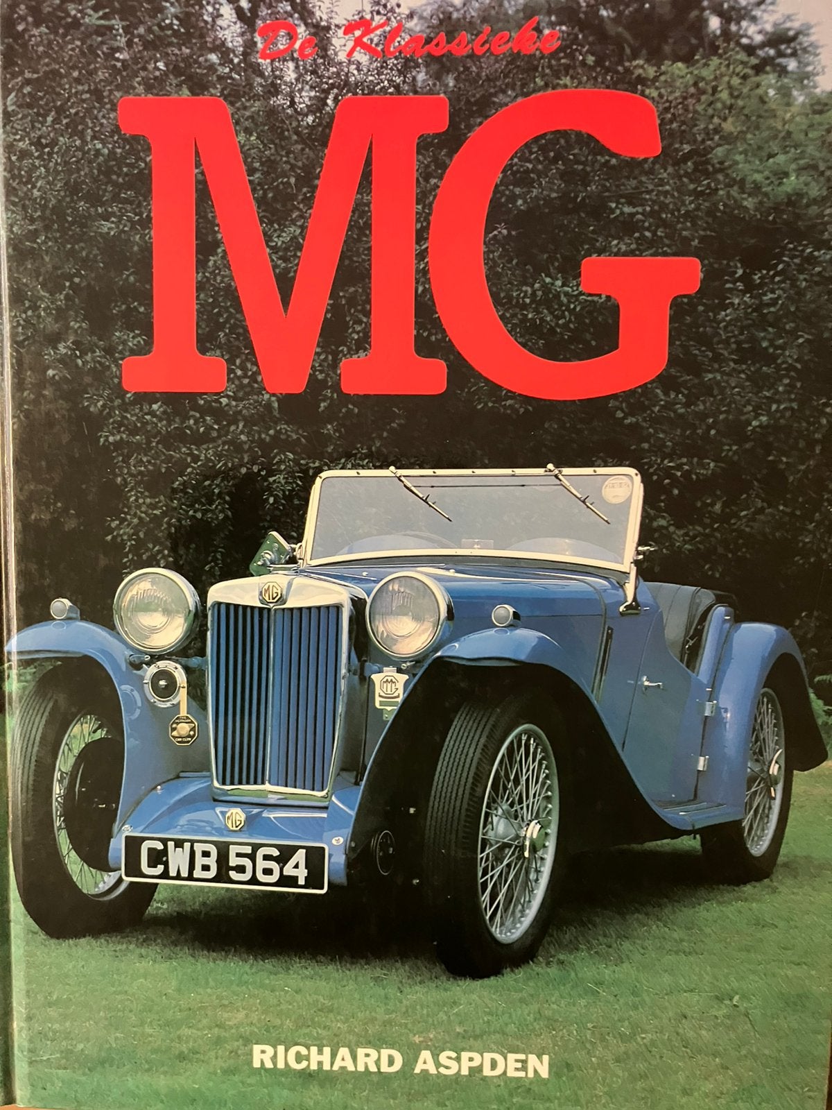 De klassieke MG. Boek van Richard Aspden.Van begin t/m MGB, Boeken, Verzenden, Zo goed als nieuw, Overige merken
