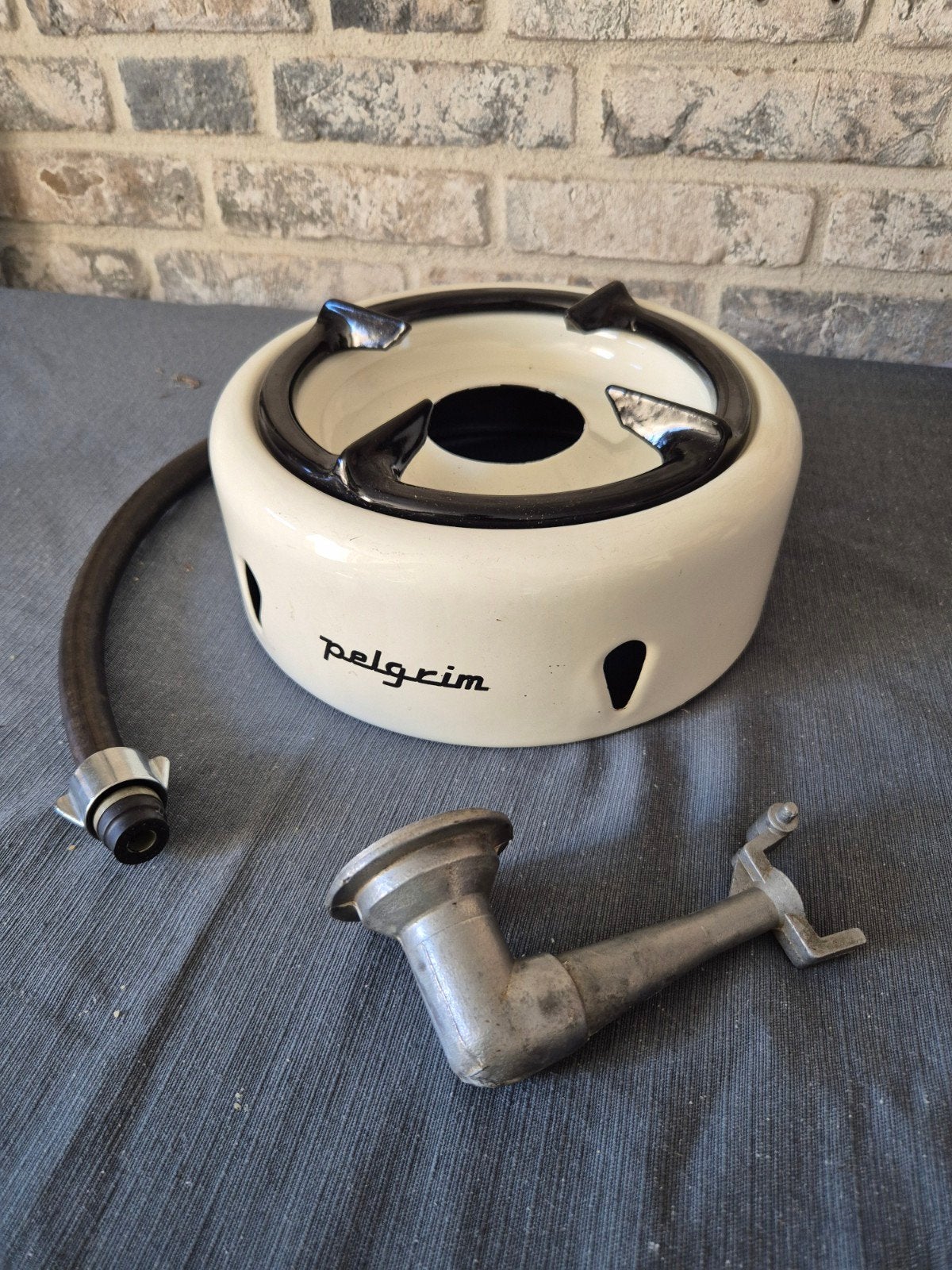 Pelgrim Retro Kookplaat - Vintage Gasbrander, Gebruikt, 3 kookzones of minder, Ophalen of Verzenden, Gas