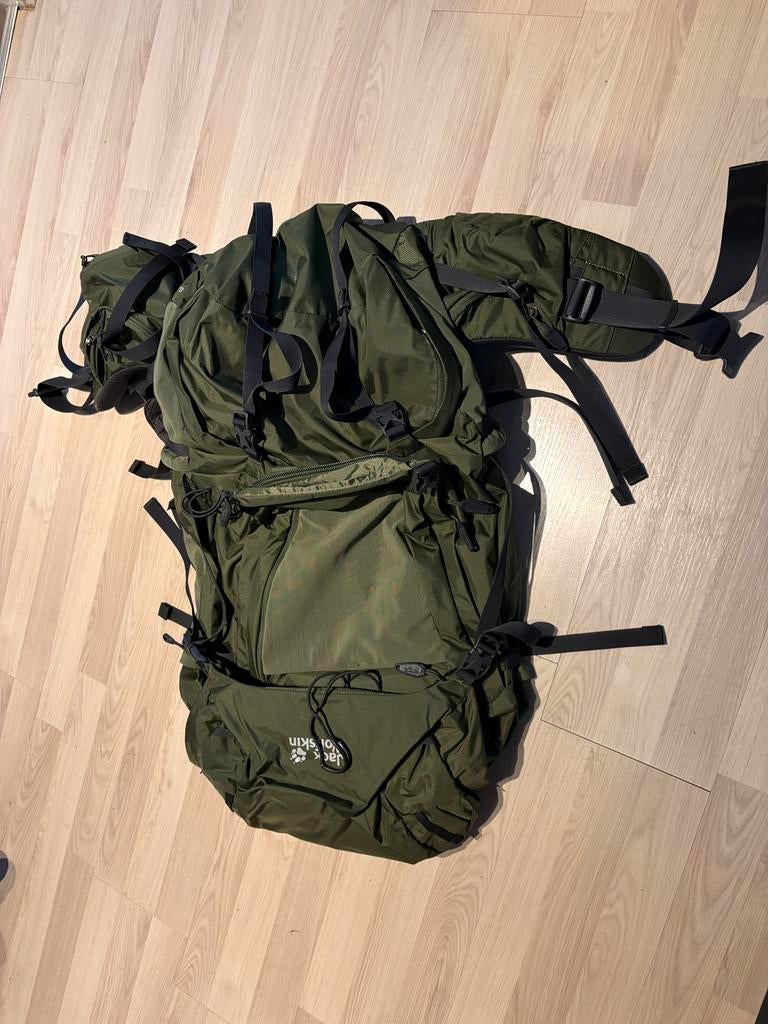Jack Wolfskin Denali 65+10, Sport en Fitness, Bergsport en Wandelen, Ophalen, Zo goed als nieuw, Rugzak