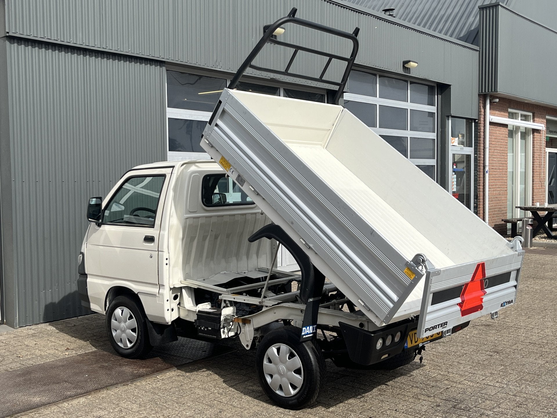 Piaggio Porter 1.3 Kipper Openlaadbak Kieper 2-Persoons Radi, Auto's, 1308 cc, Gebruikt, 785 kg, Wit