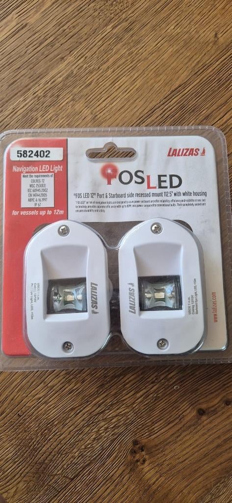 LED Navigatieverlichting (bakboord & stuurboord), Ophalen of Verzenden, Nieuw