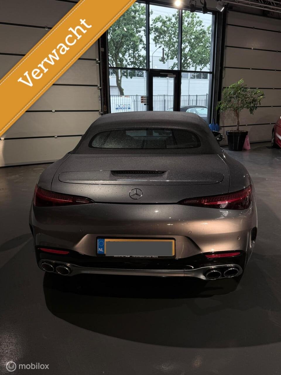 Mercedes SL-klasse Roadster AMG 43/ V8 stylingpakket, Automaat, Achterwielaandrijving, Gebruikt, 4 cilinders