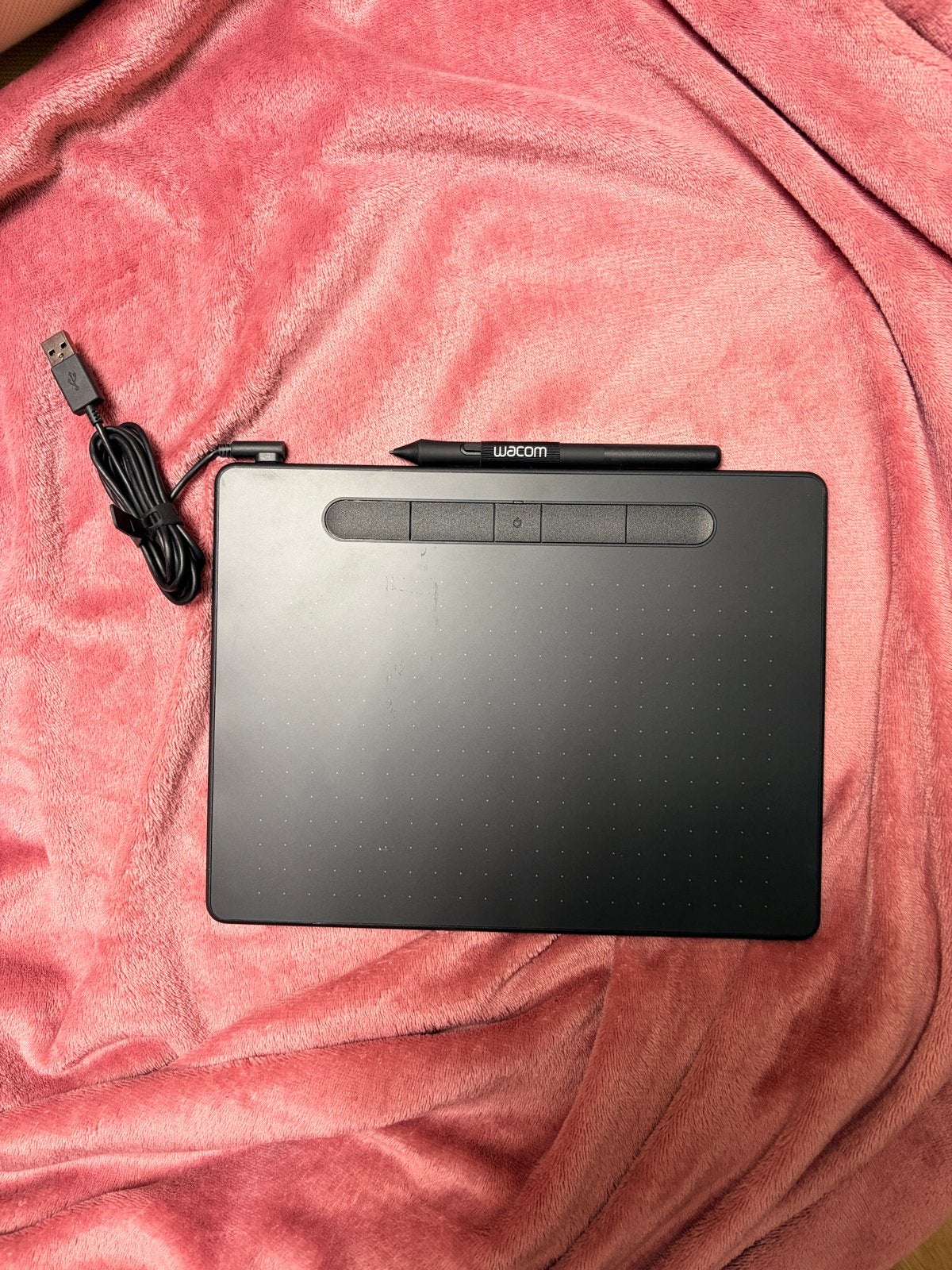 Wacom Intuos medium Bluetooth Black  SKU: CTL-6100WLK-S, Computers en Software, Ophalen of Verzenden, Multi-touch, Zo goed als nieuw