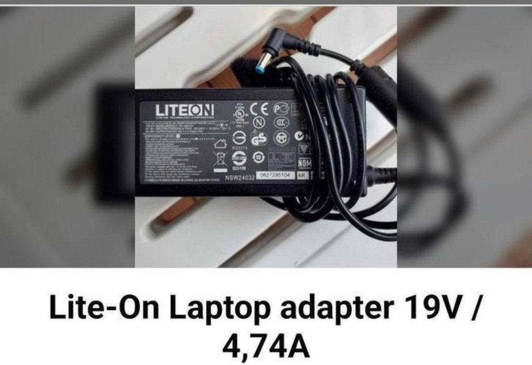 Lie-On oplader 19V / 4,74A, Computers en Software, Laptop-opladers, Ophalen