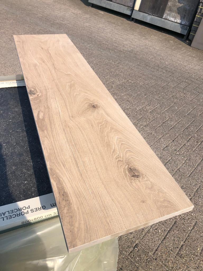 houtlook keramische terrastegels 120x30x2 cm partijtegels, Tuin en Terras, Tegels en Klinkers, Keramiek, Nieuw, Ophalen of Verzenden