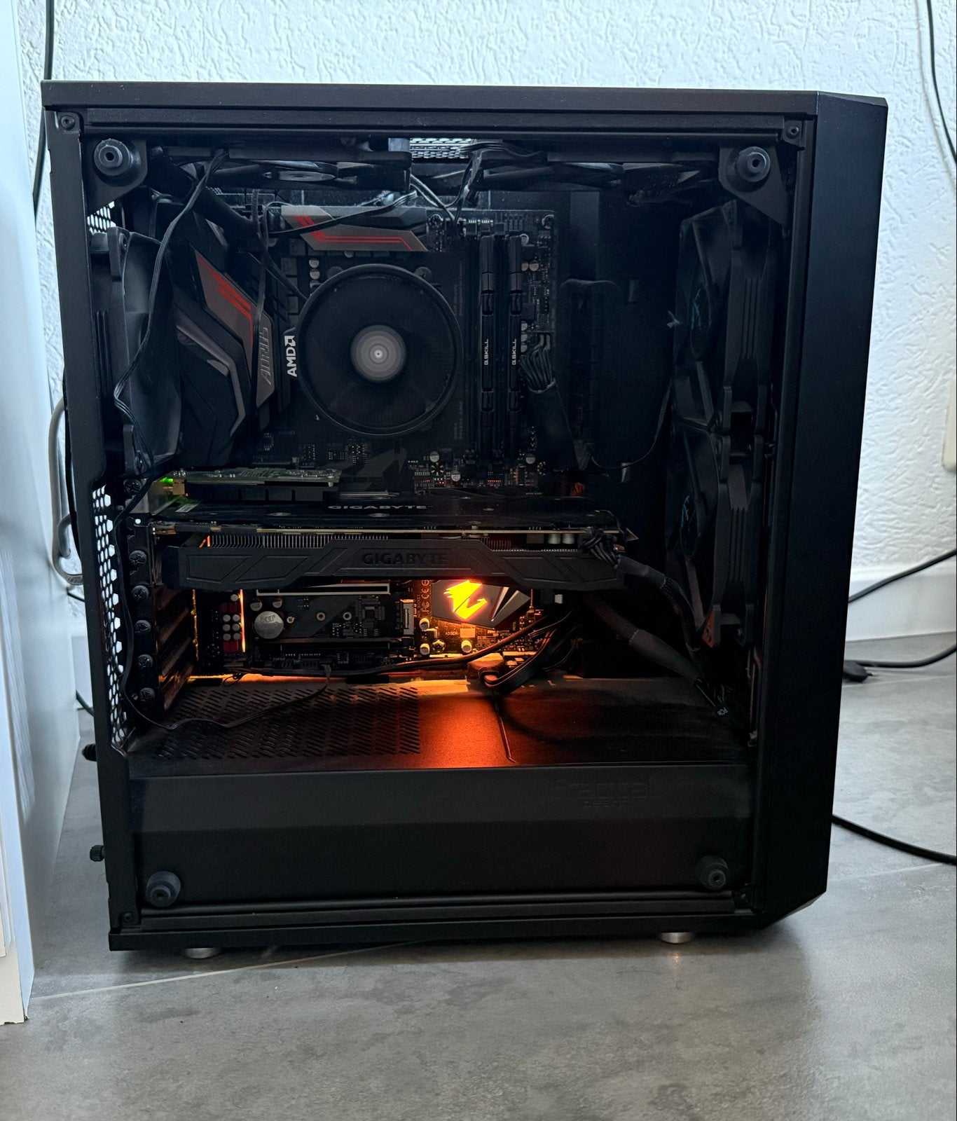 Gaming PC Ryzen 5 2600X GTX 1080 Ti 16GB RAM 500GB SSD, Ophalen, Gebruikt, Gaming, SSD