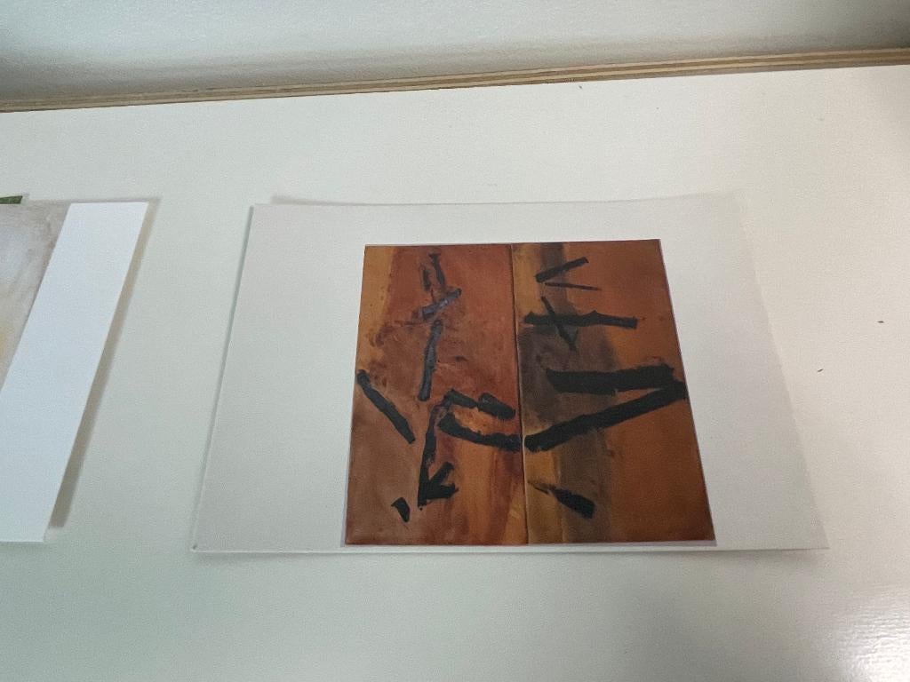 D987 Ansichtkaart Kaart Kunst Lazaroms Harmelink Kaandorp, Ophalen of Verzenden, 1980 tot heden, Overige thema's