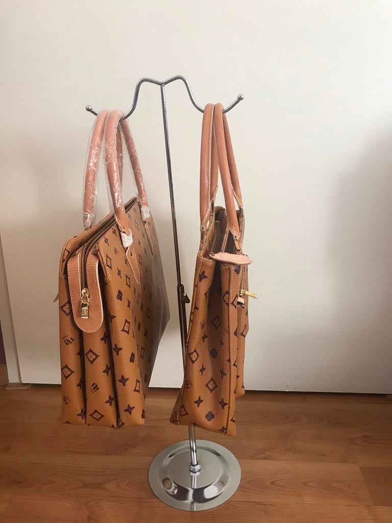 Tassen bruin met print, Ophalen of Verzenden, Nieuw, Android