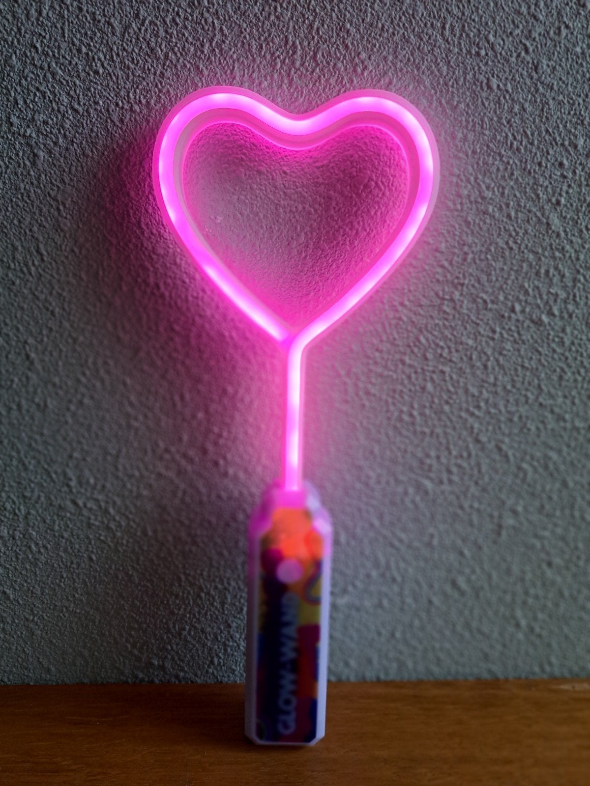 Glow toverstaf hartje - Lichtgevende toverstaf, Kinderen en Baby's, Speelgoed | Overig, Ophalen of Verzenden, Zo goed als nieuw