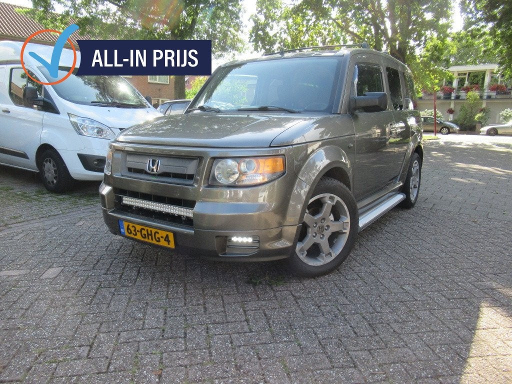 Honda Element 2.4 V-TEC NW Gr Beurt |+Remmen |+APK | Bluetoo, Auto's, Automaat, 12 maanden, 450 kg, Gebruikt
