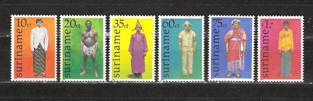 Suriname 113-118 postfris, Ophalen of Verzenden, Postfris