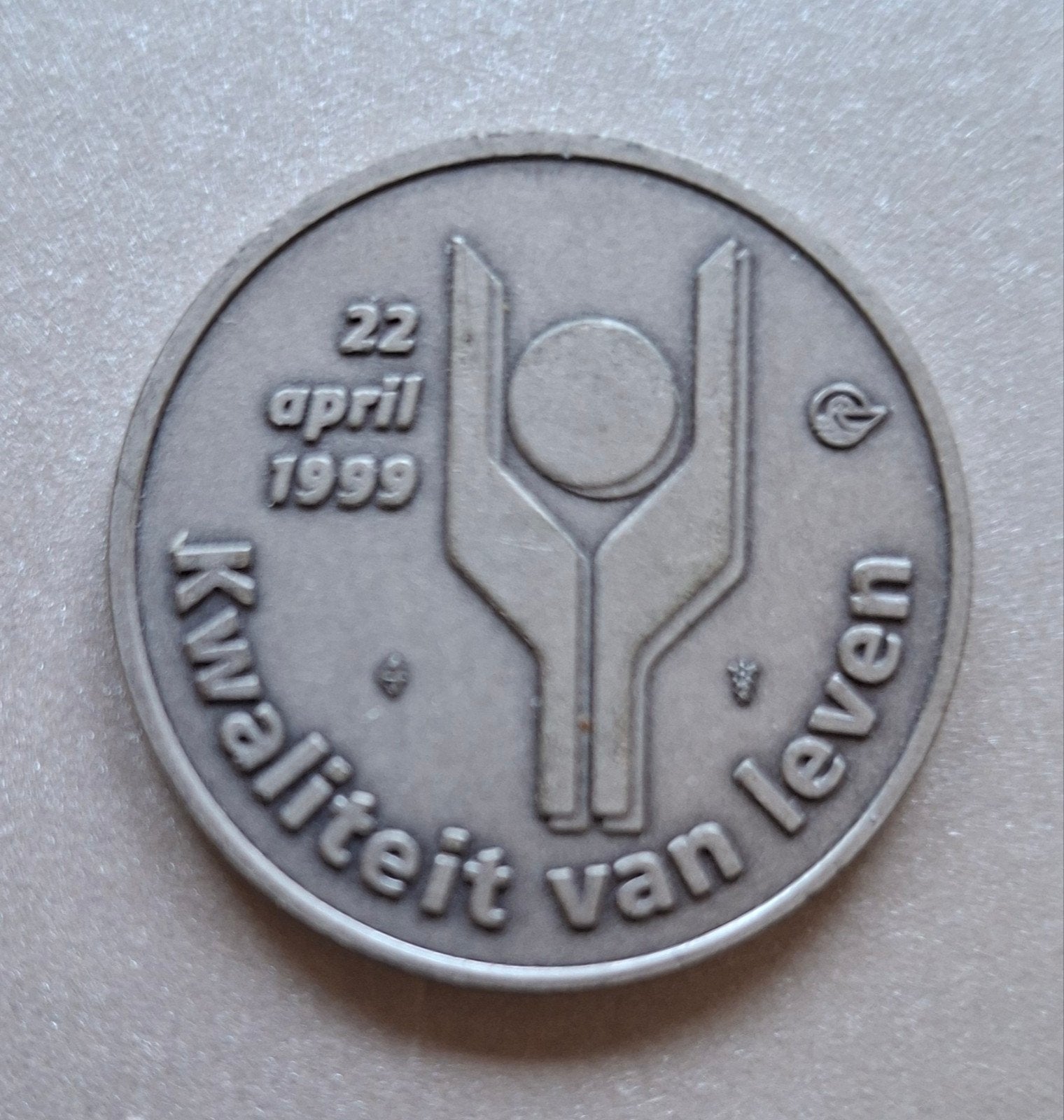 Penning Token Monuta C F., Ophalen of Verzenden, Overige materialen, Nederland