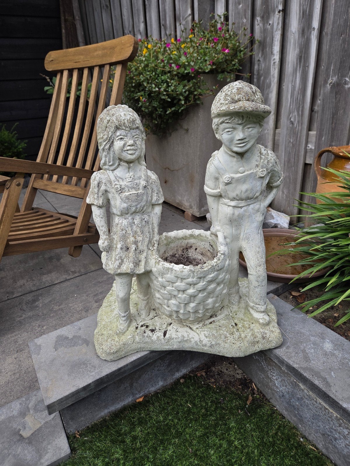 tuinbeeld beton, Tuin en Terras, Ophalen, Beton