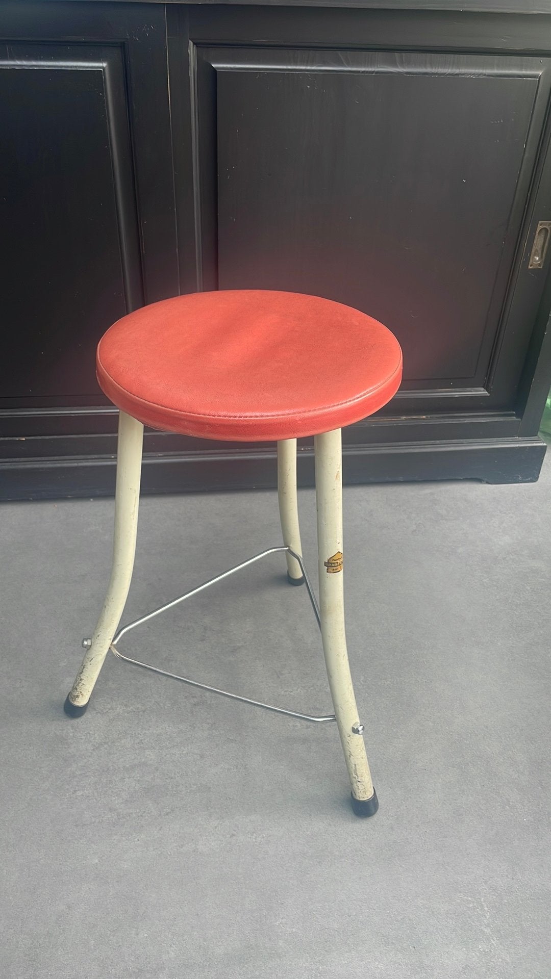 Vintage kruk van Brabantia, Ophalen of Verzenden, Gebruikt, IJzer