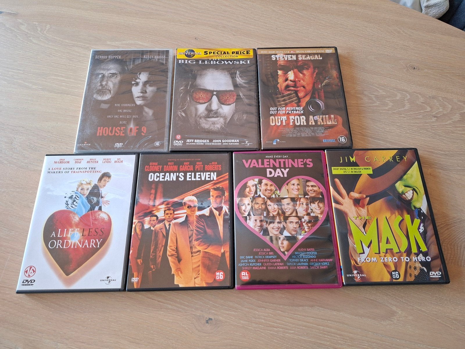 DVD collectie: 7 films  Nieuw en ongebruikt., Engels, Vanaf 16 jaar, Nederlands, Ophalen of Verzenden