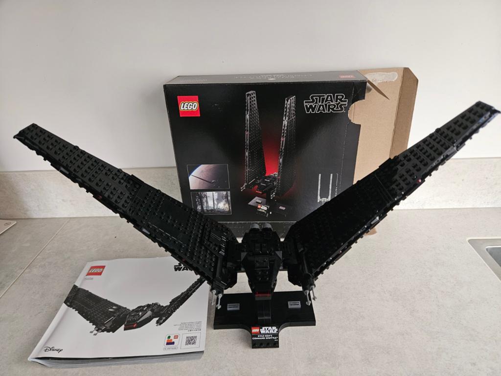 LEGO Star Wars Kylo Ren's Command Shuttle 75104 met doos, Compleet, Star Wars, Lego, Ophalen of Verzenden