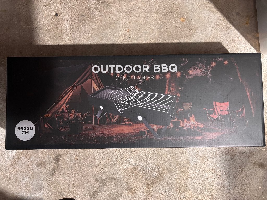 Outdoor BBQ 56x20, Ophalen, Nieuw, By norlander