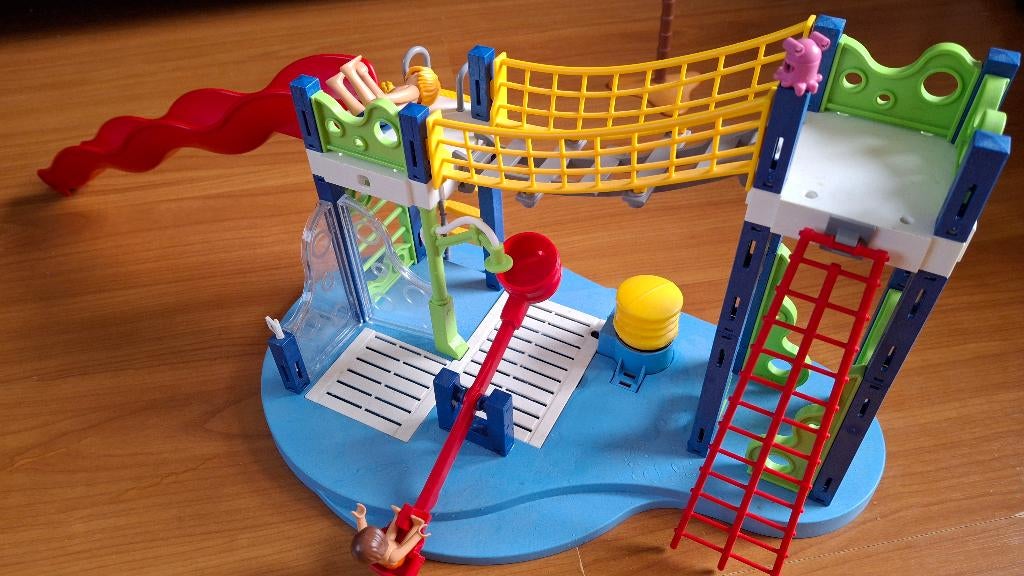 Playmobilsets 6670 waterspeeltuin en 6672 snackbar + winkel, Kinderen en Baby's, Speelgoed | Playmobil, Ophalen, Zo goed als nieuw