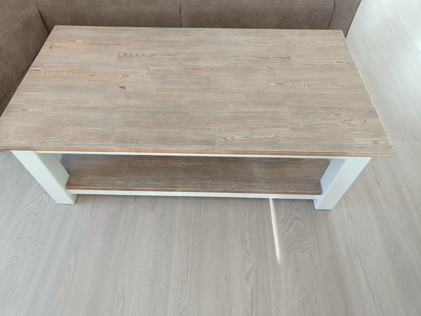 Houten salontafel Haco Florence in goede staat, Ophalen, 100 tot 150 cm, 50 tot 100 cm, Zo goed als nieuw
