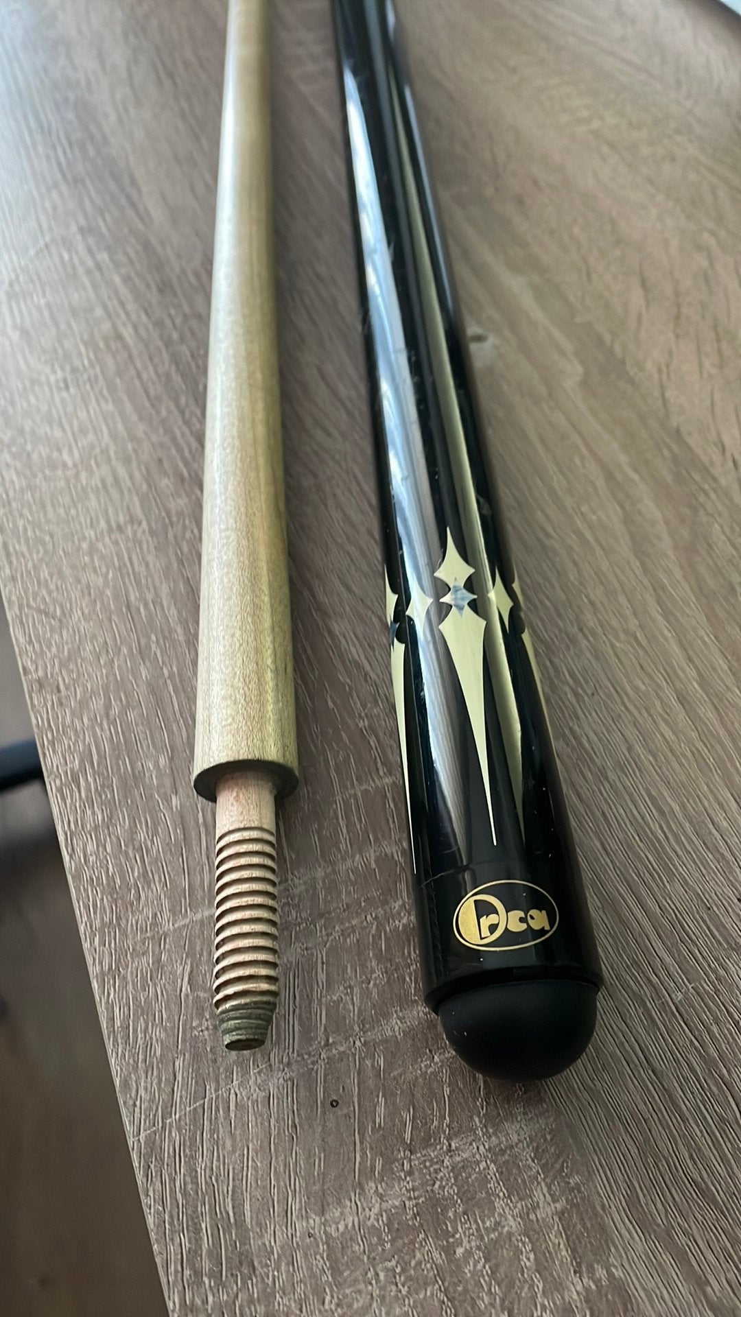 BILJARTKEU, Ophalen of Verzenden, Zo goed als nieuw, Keu of Ballen